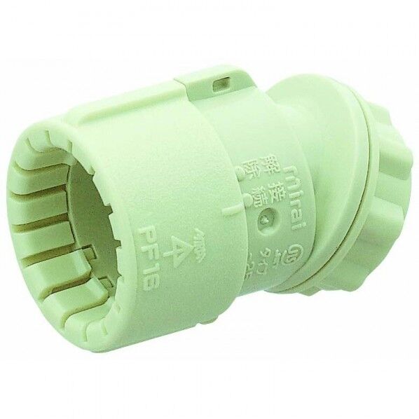 曲がりコネクタ 30°PF