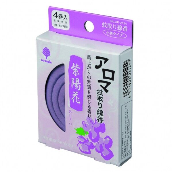 アロマ蚊取り線香 紫陽花 あじさい