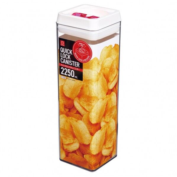 クイックロックキャニスター 2250mL ピンク