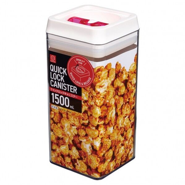 クイックロックキャニスター 1500mL ピンク