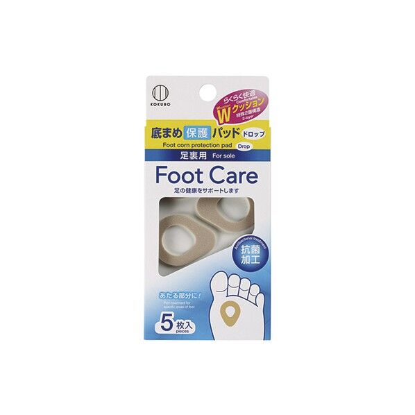 フットケア 底まめ保護パッド ドロップ