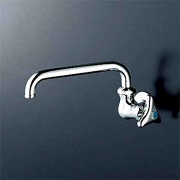 K10-R36 横形自在水栓(360mm横自在パイプ付)