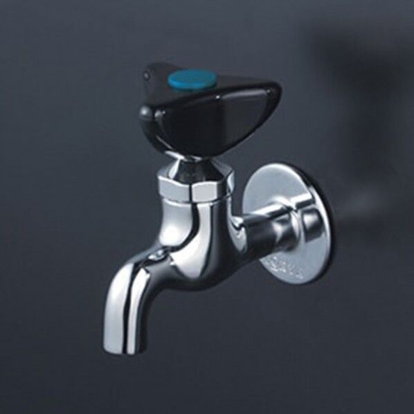 K1L 青キャップ付 横水栓(樹脂ハンドル仕様)