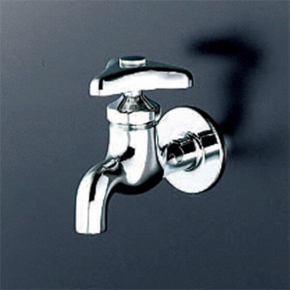 KVK 横水栓赤ビスビス止K1R 1個