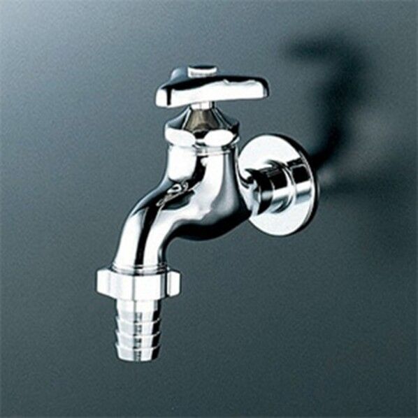 KVK カップリング付横水栓20ビス止K4Z-20 1個