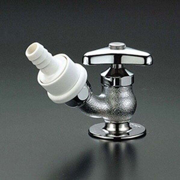 KVK 自動接手散水栓 ワンタッチカプラ付 ビス止K8GZ 1個