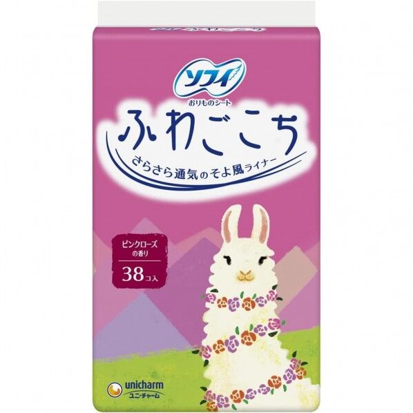 ソフィ ふわごこち ピンクローズの香り 38枚 2個