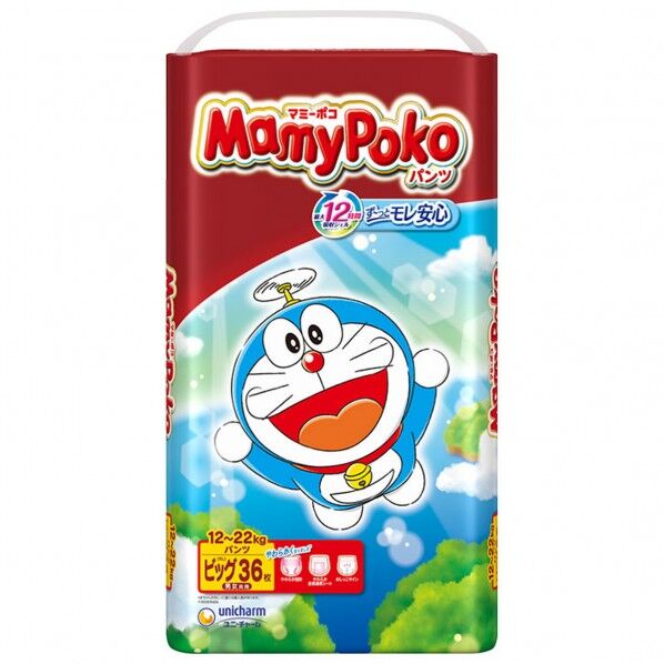 マミーポコ パンツB36枚ドラえもん