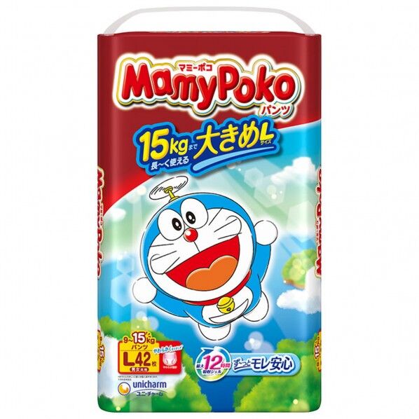 マミーポコ パンツL42枚ドラえもん #12987 42個