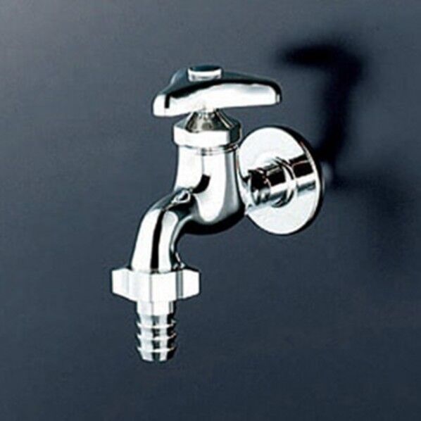 KVK 横水栓 13 ホース接続・逆止 K4J 1個