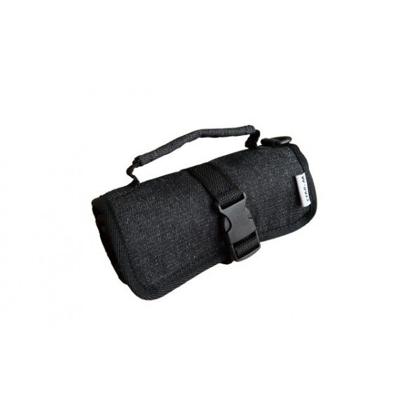 Drill Roll Bag-mini Black/ドリル ロールバッグ ミニ ブラック