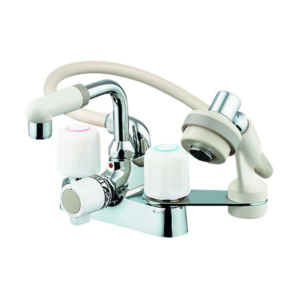 2ハンドル混合栓(シャワーつき)