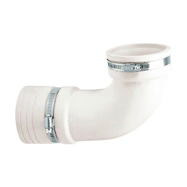 便器排水用エルボジョイント(フラットタイプ) 490-820-75