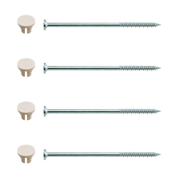 カクダイ 洗濯機用防水パン取付ビス・キャップセット アイボリー 426-495 1個...