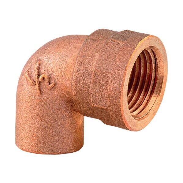 銅管用水栓エルボ