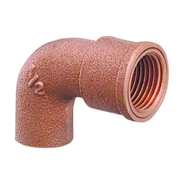 銅管用首長水栓エルボ 619-31-1315