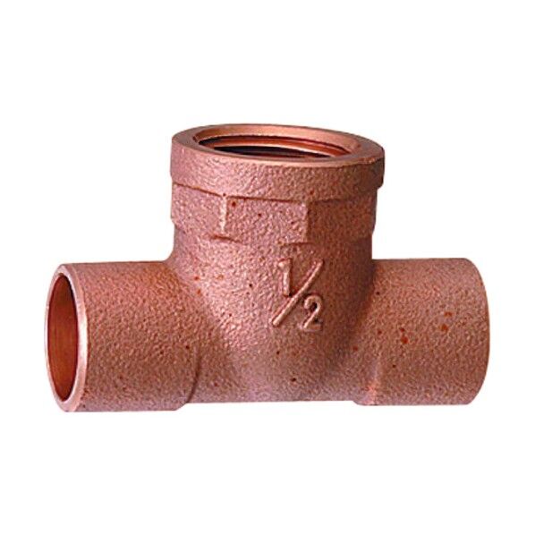 銅管用水栓チーズ