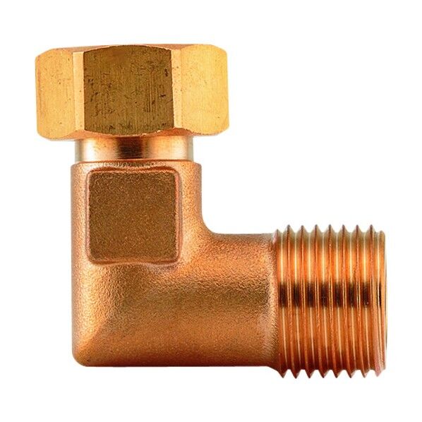 ナットつきフレキ用エルボ