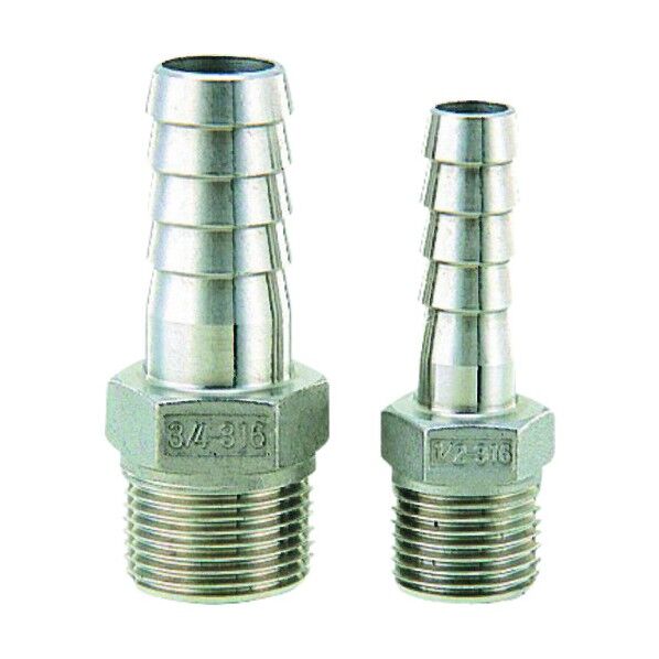 ステンレスホースニップル 6489-1/2X16 1個