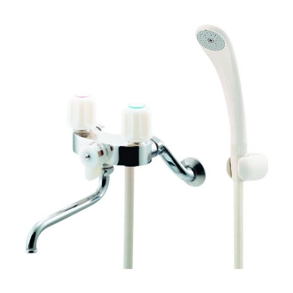 2ハンドルシャワー混合栓 一時止水