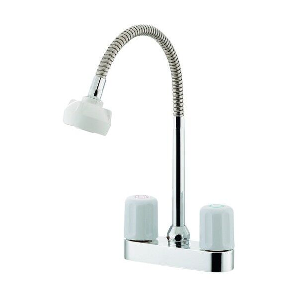 2ハンドル混合栓 シャワーつき