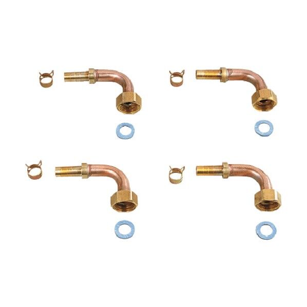 ペア耐熱管部品セット(エルボ)10A