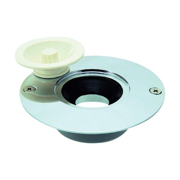 VP・VU兼用ツバヒロ洗濯排水口(ビス止め式)50 4257 1点