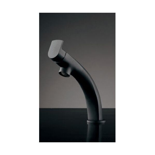 シングルレバー混合栓 マットブラック 183-152-D 1点