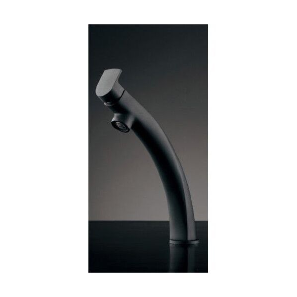 シングルレバー混合栓 トール・マットブラック 183-153-D 1点