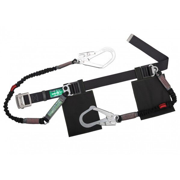 ノビロン安全帯 M寸2丁 TB-NV 黒 1点