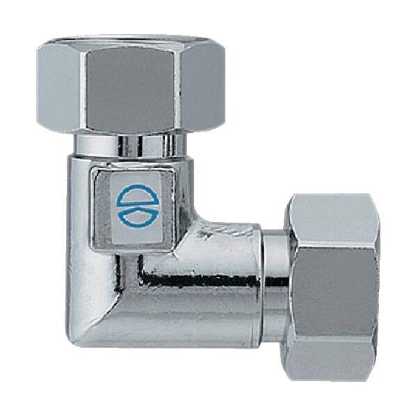 両ナットつきフレキ用エルボ 646-112-13