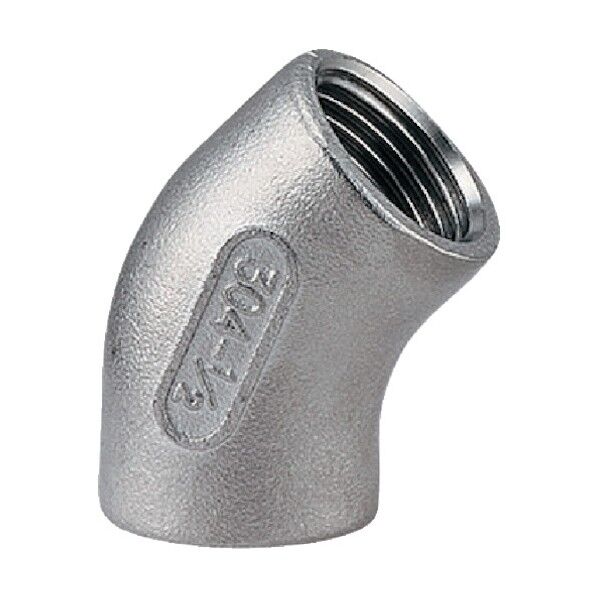 ステンレス45゜エルボ