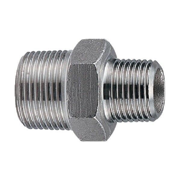 ステンレス異径六角ニップル