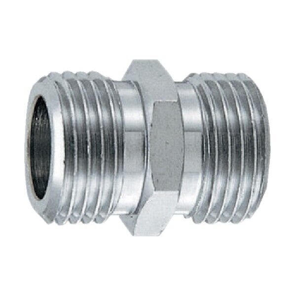 フレキパイプ用平行ニップル 黄銅