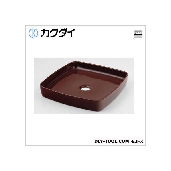 角型手洗器 ショコラ 493-096-BR 1点