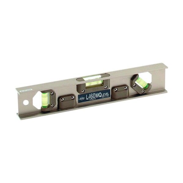 アルミ水平器(45度気泡管つき)