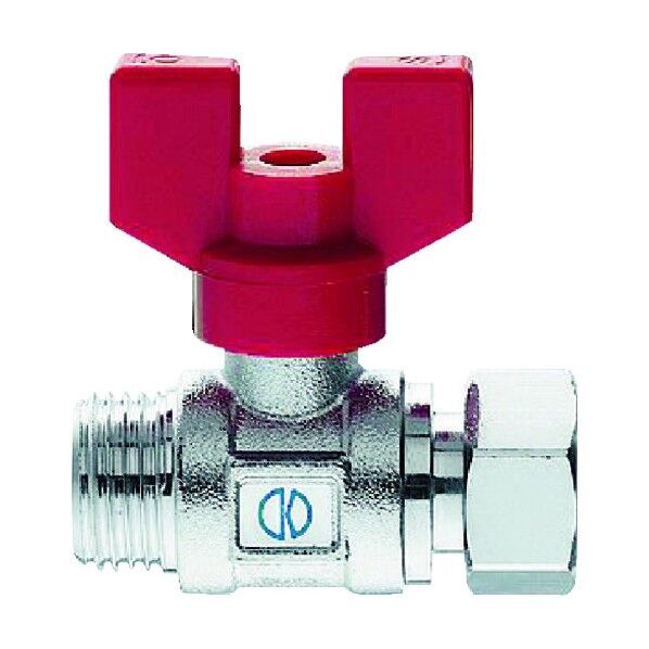 耐熱ボールバルブ(黄銅) 外ねじ×ナット型