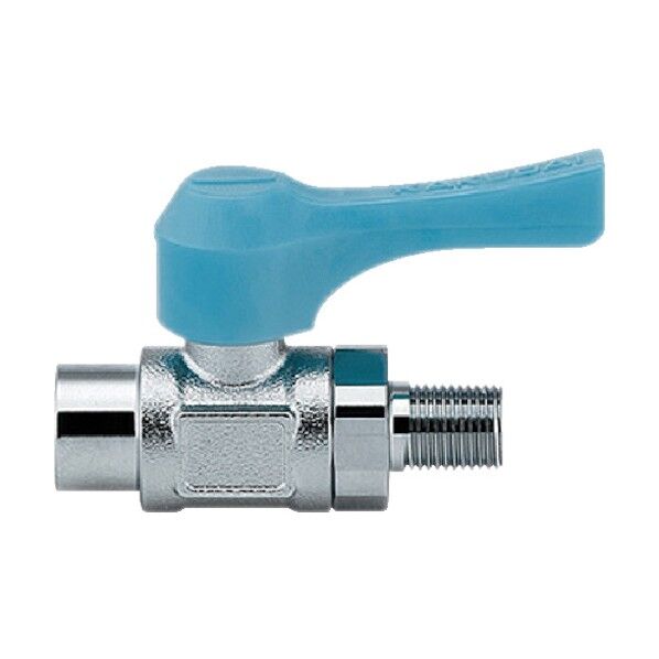 ミニチュアボールバルブ(黄銅) 外×内ねじ型