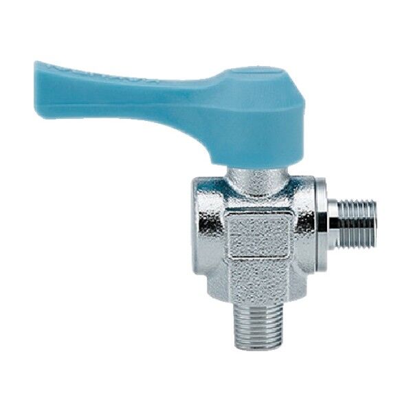 アングル型ミニチュアボールバルブ Rネジ×Gネジ