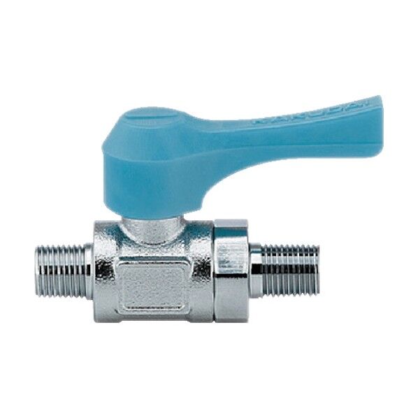 ミニチュアボールバルブ(黄銅) 両外ねじ型