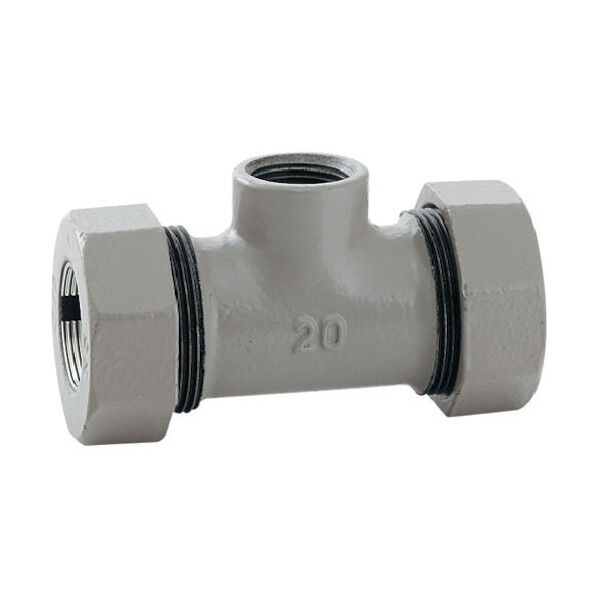 3管兼用ジョイントネジつきチーズ