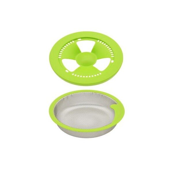 シンク用 ゴミカゴとフタのセット グリーン GA-PB032