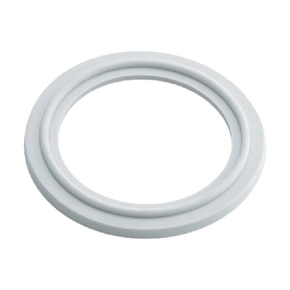 サニタリー継手 ヘルールガスケット(シリコンゴム) ツバ付