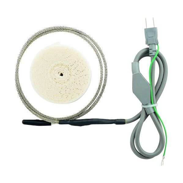 ドレン管用自己温度制御凍結防止帯