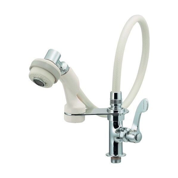 厨房用立形シャワー水栓