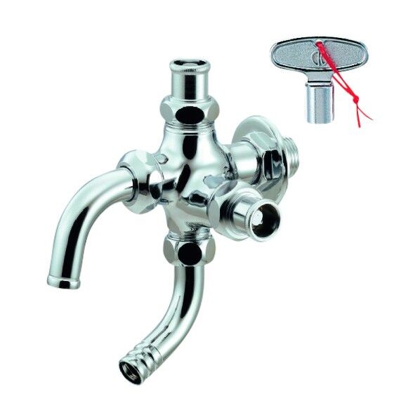 カクダイ(KAKUDAI) 共用万能ホーム双口水栓 704-112-13 1個...