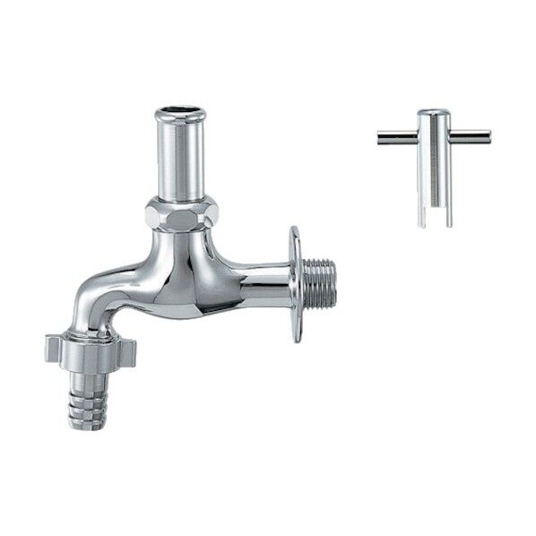 共用カップリング付き横水栓