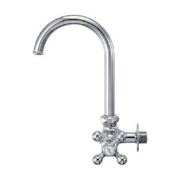 カクダイ 横形スワン水栓 7080F-13 1点...