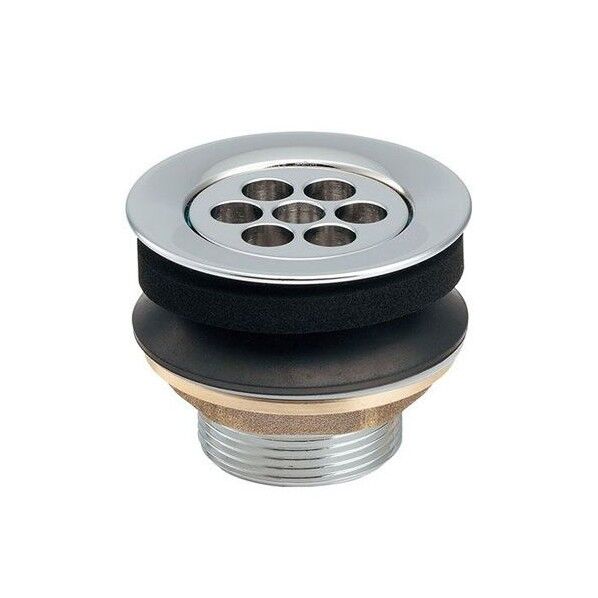 丸鉢金物(目皿つき) クローム(メタル) 430-001-25 1点