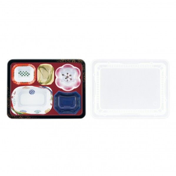 ワンウェイお弁当容器(蓋付・50セット) 耐熱松竹梅